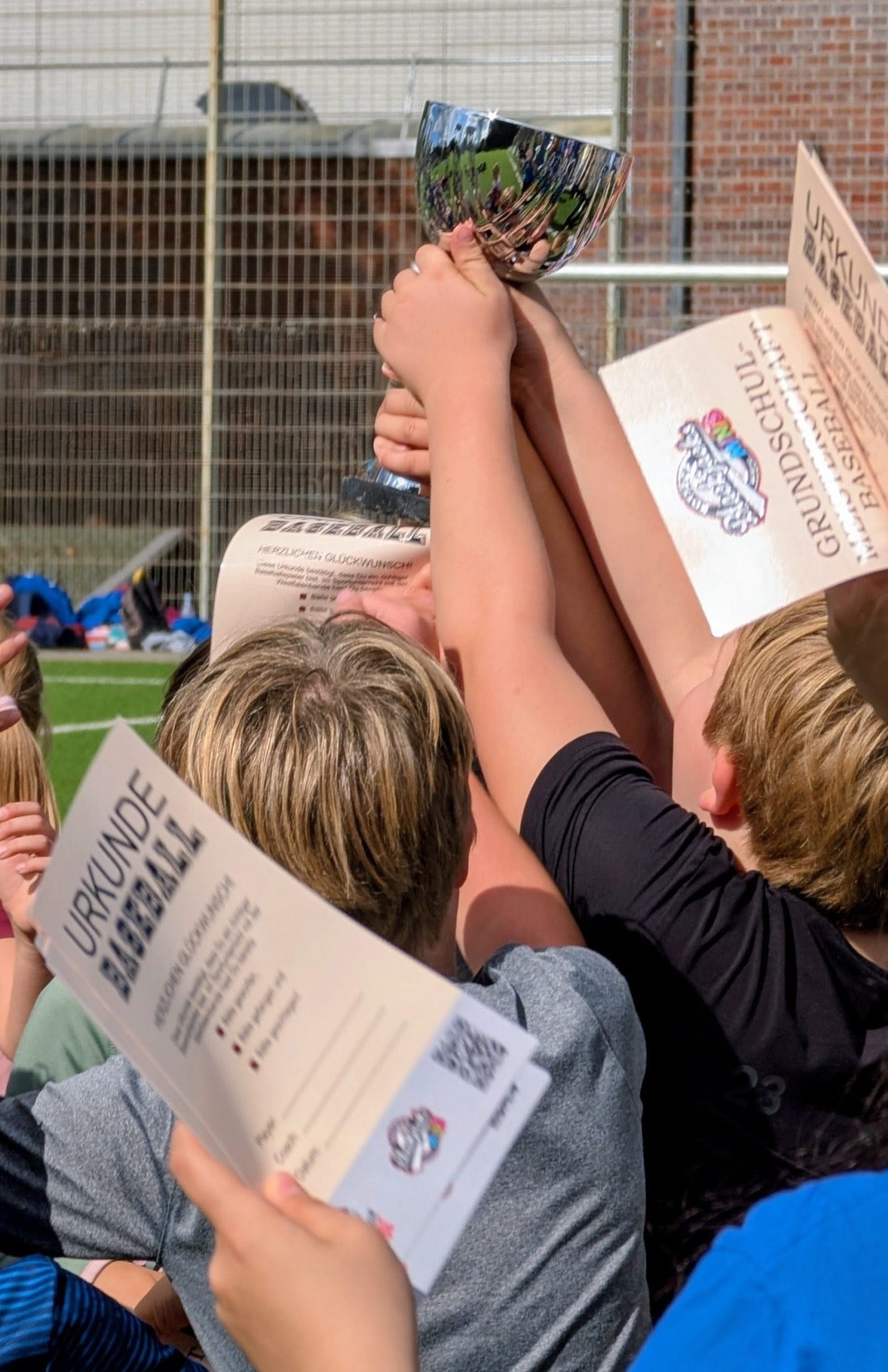 Erste Grundschulmeisterschaft im Baseball
