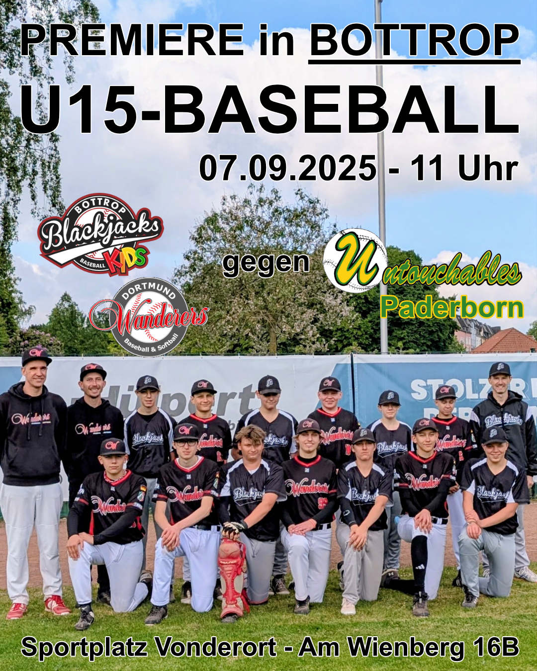 Du betrachtest gerade Premiere in Bottrop – Spieltage der U15