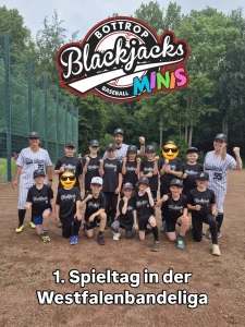 Mehr über den Artikel erfahren Westfalenbandenliga – erste Spiele unserer U10-Baseball-Mannschaft!